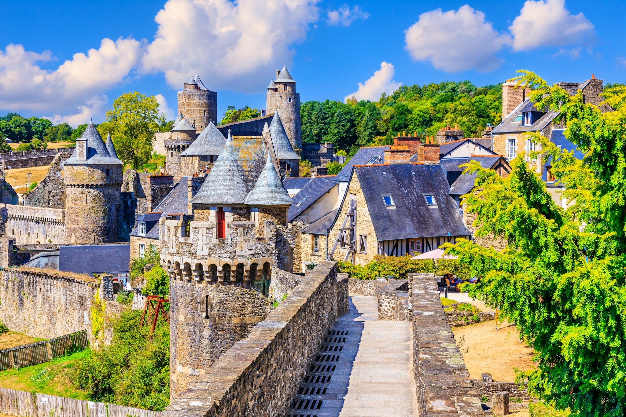 Rennes to Fougeres and Vitre Chateaus: Private day trip