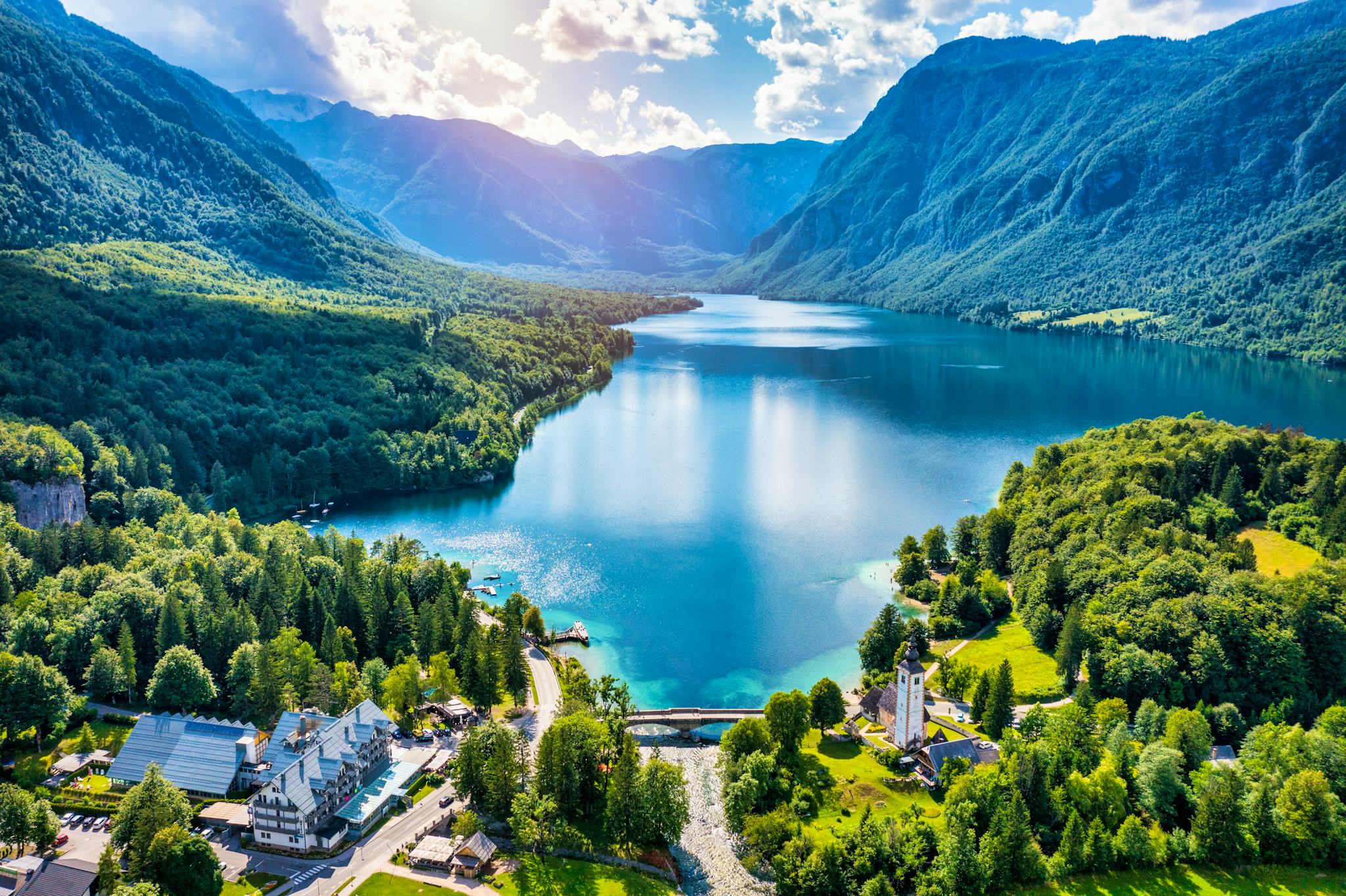 Ljubljana to Lake Bohinj & Savica Waterfall: Private day trip