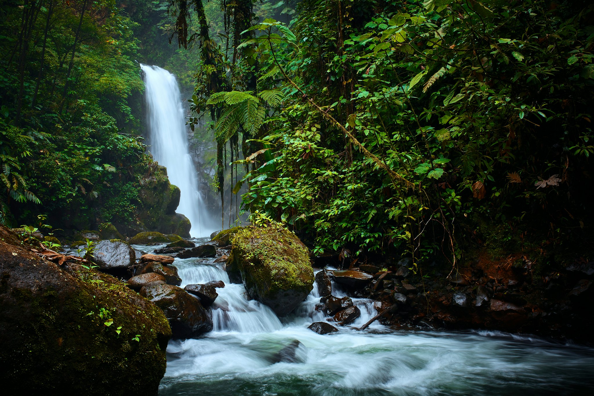 Los Chorros Waterfalls