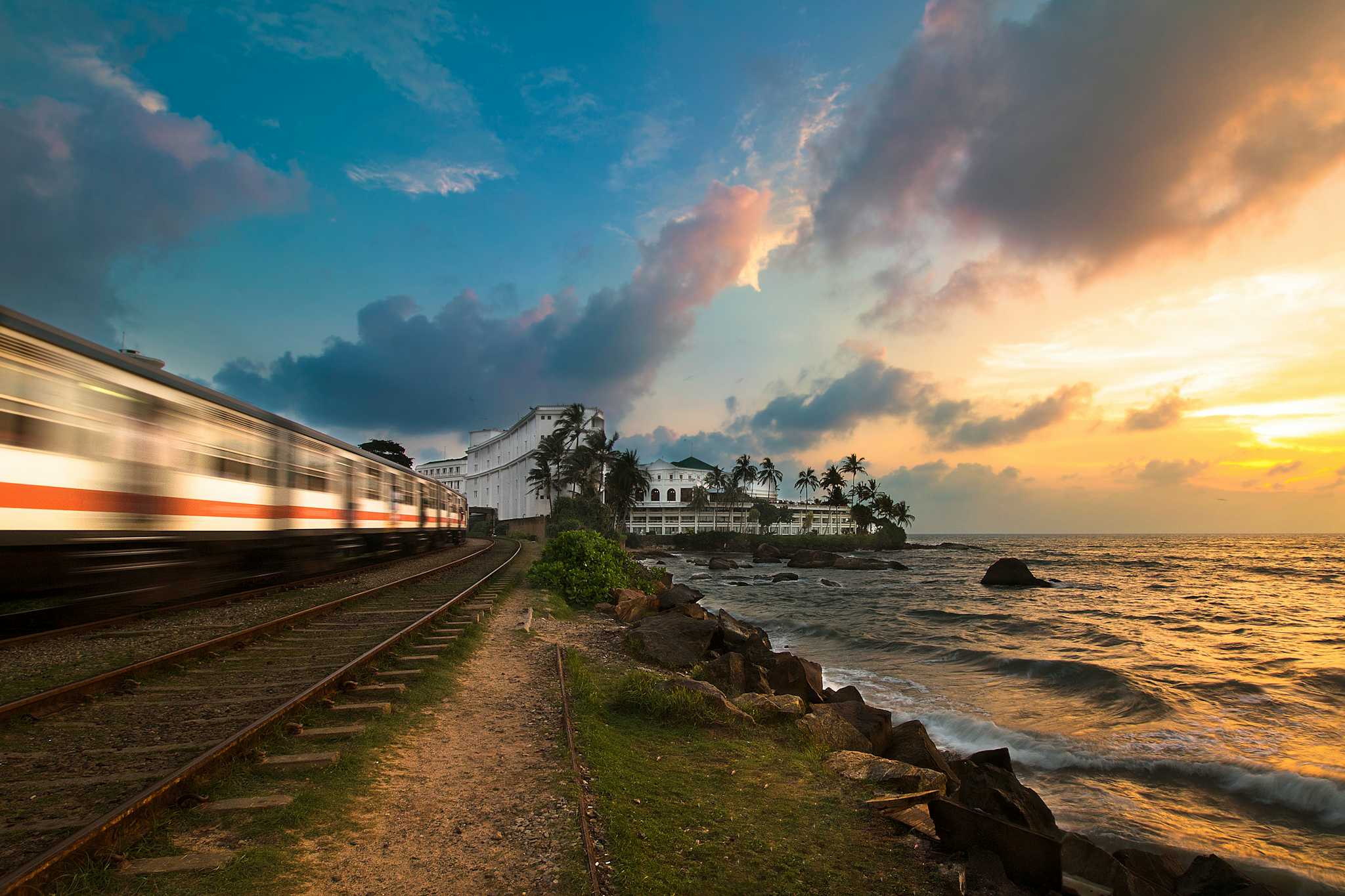 Plage de Mount Lavinia