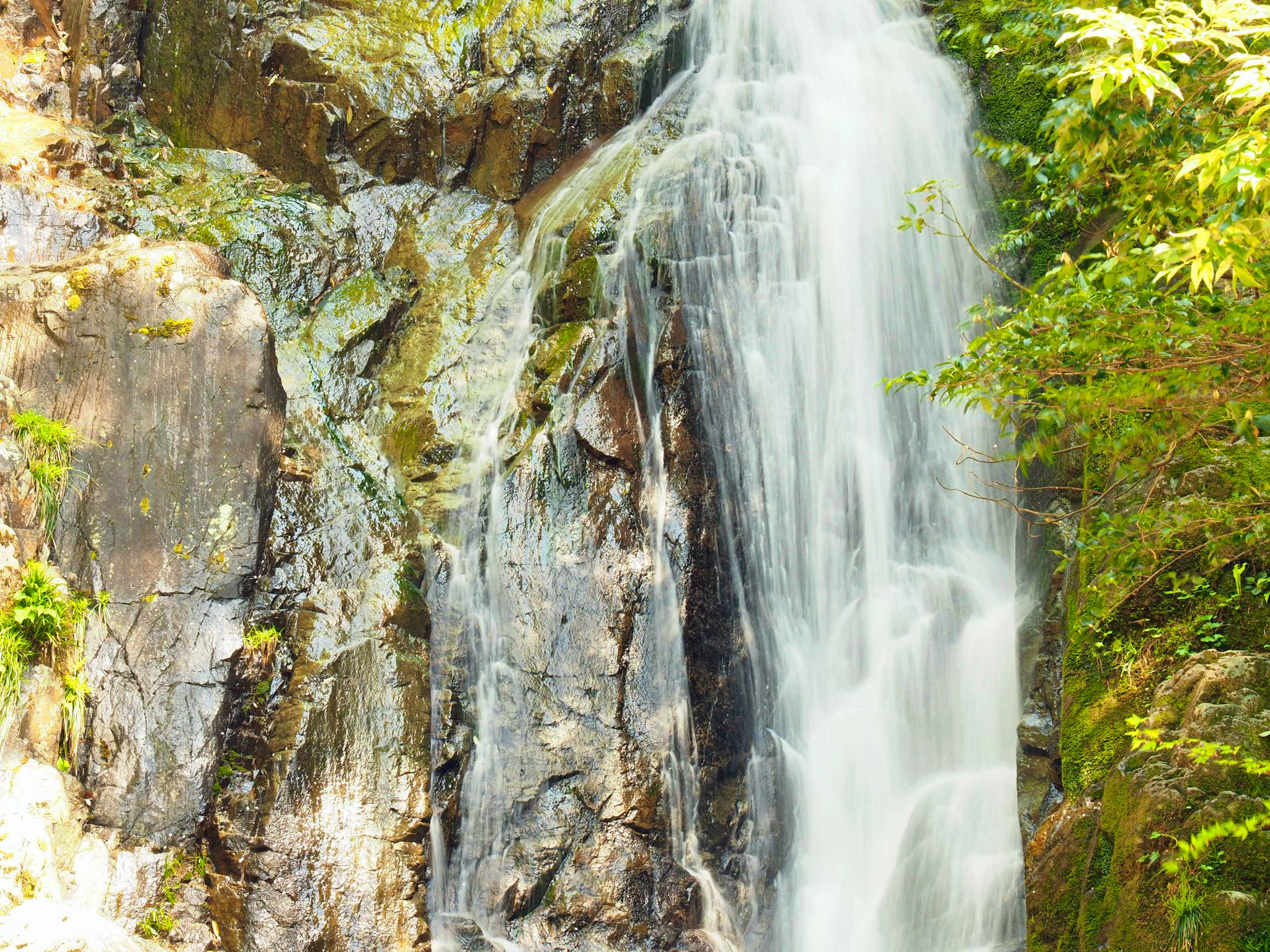 On-daki of Imose waterfalls