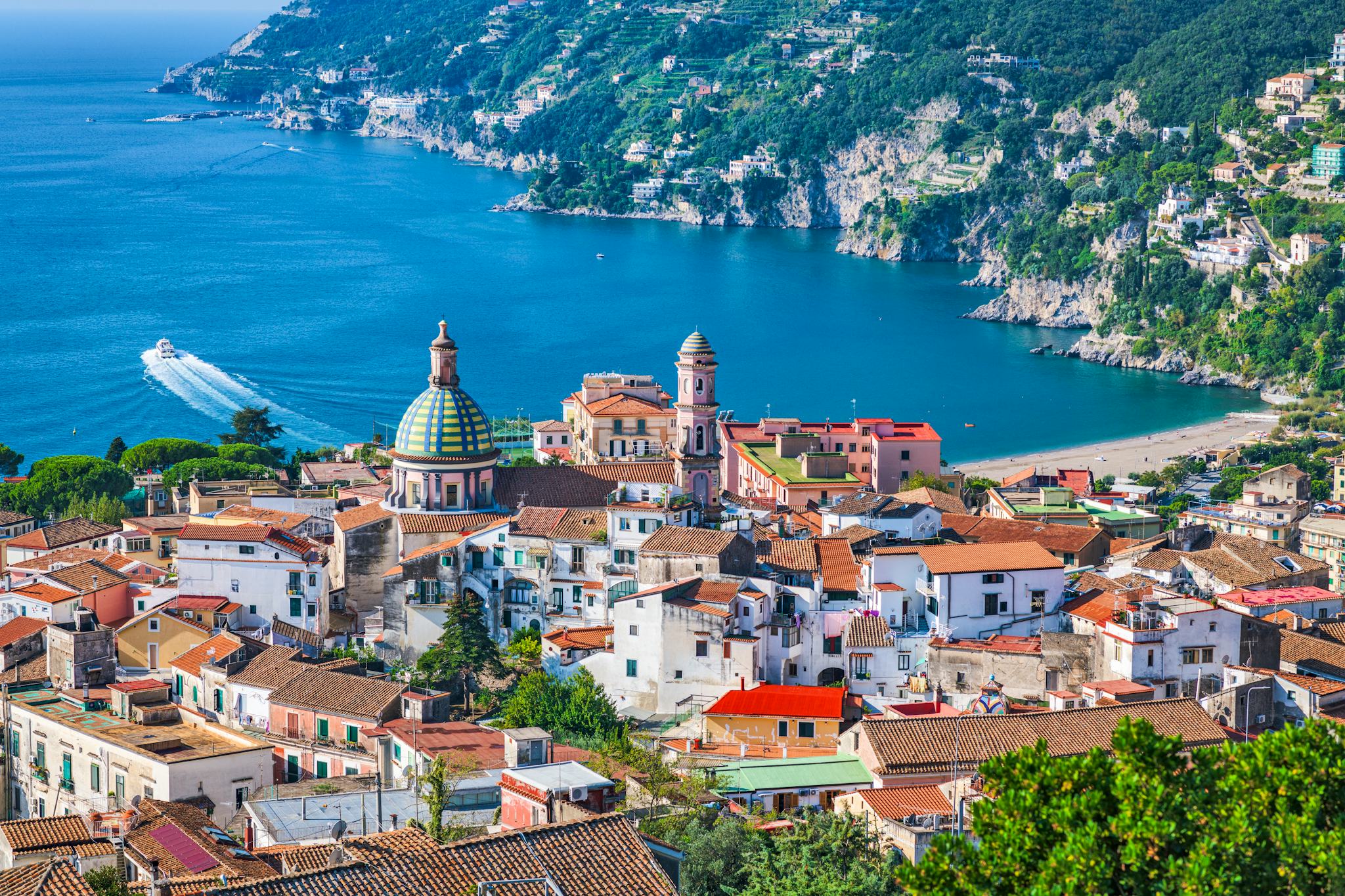 Furore to Salerno and Vietri sul Mare: Private day trip