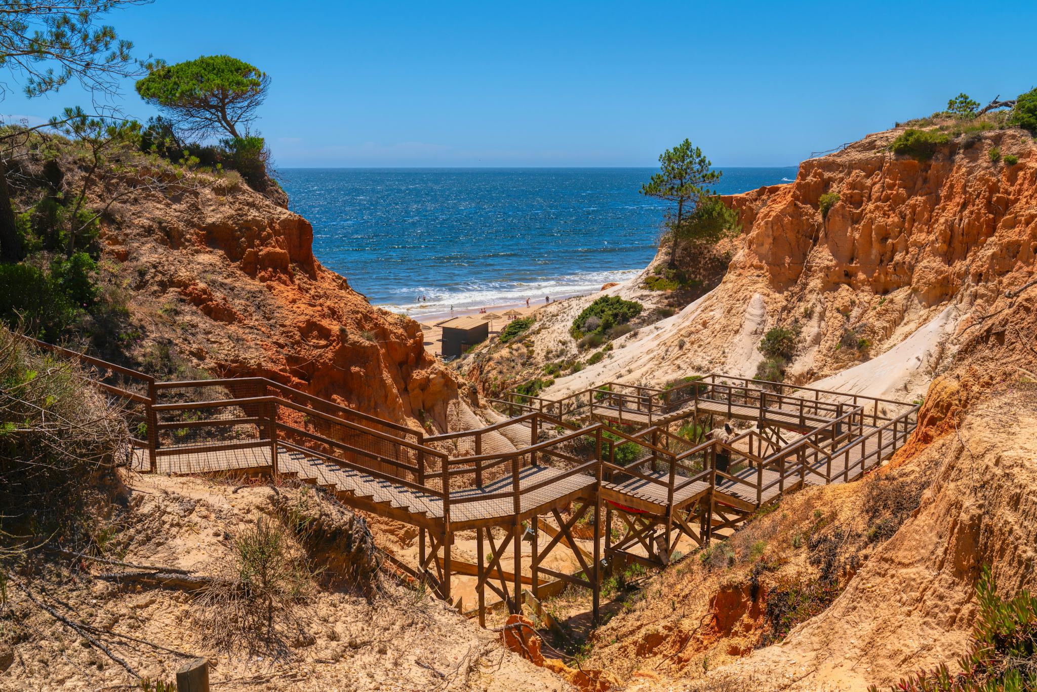 Falesia beach