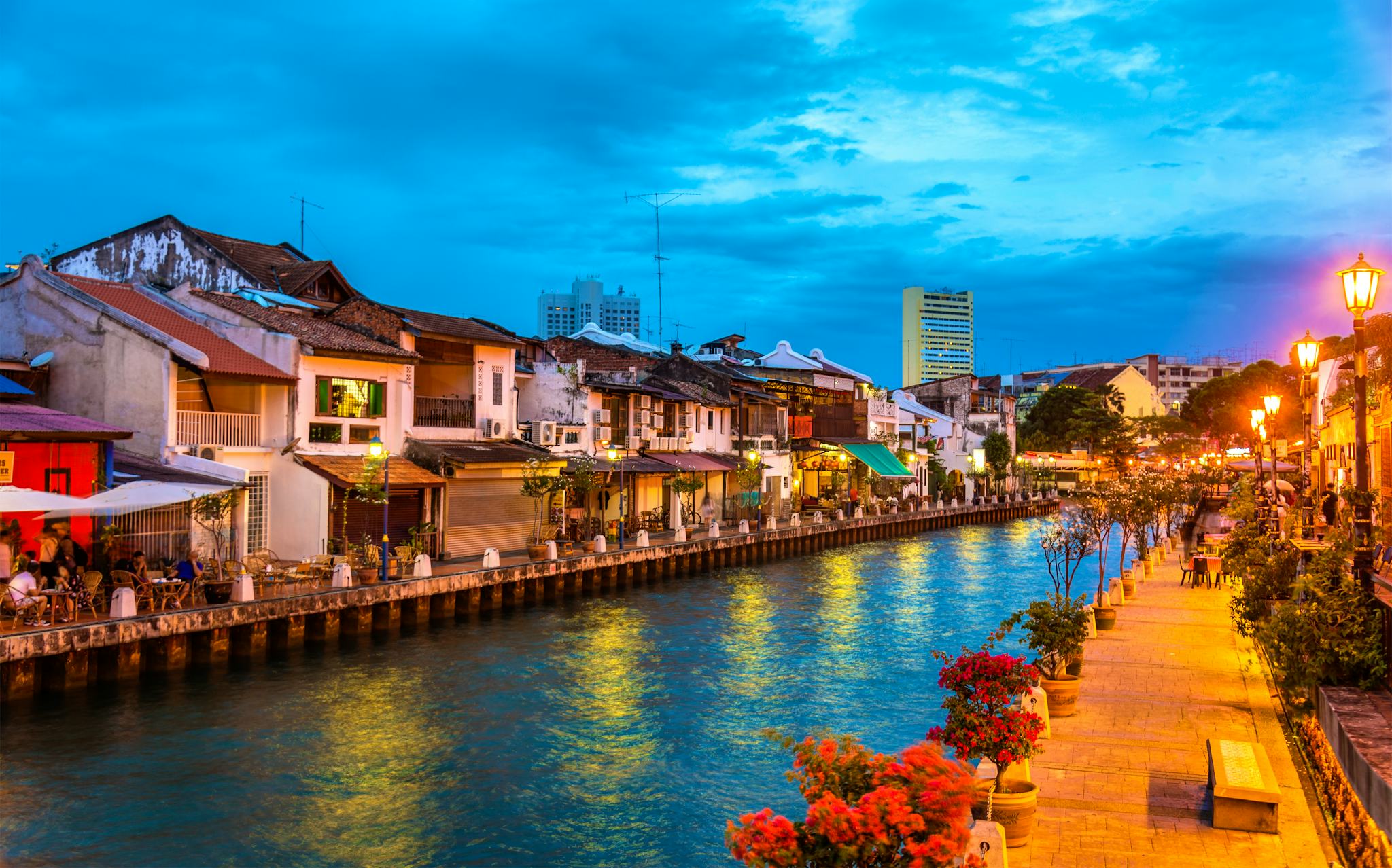 Singapore to Malacca and Tanjung Emas Park: private day trip