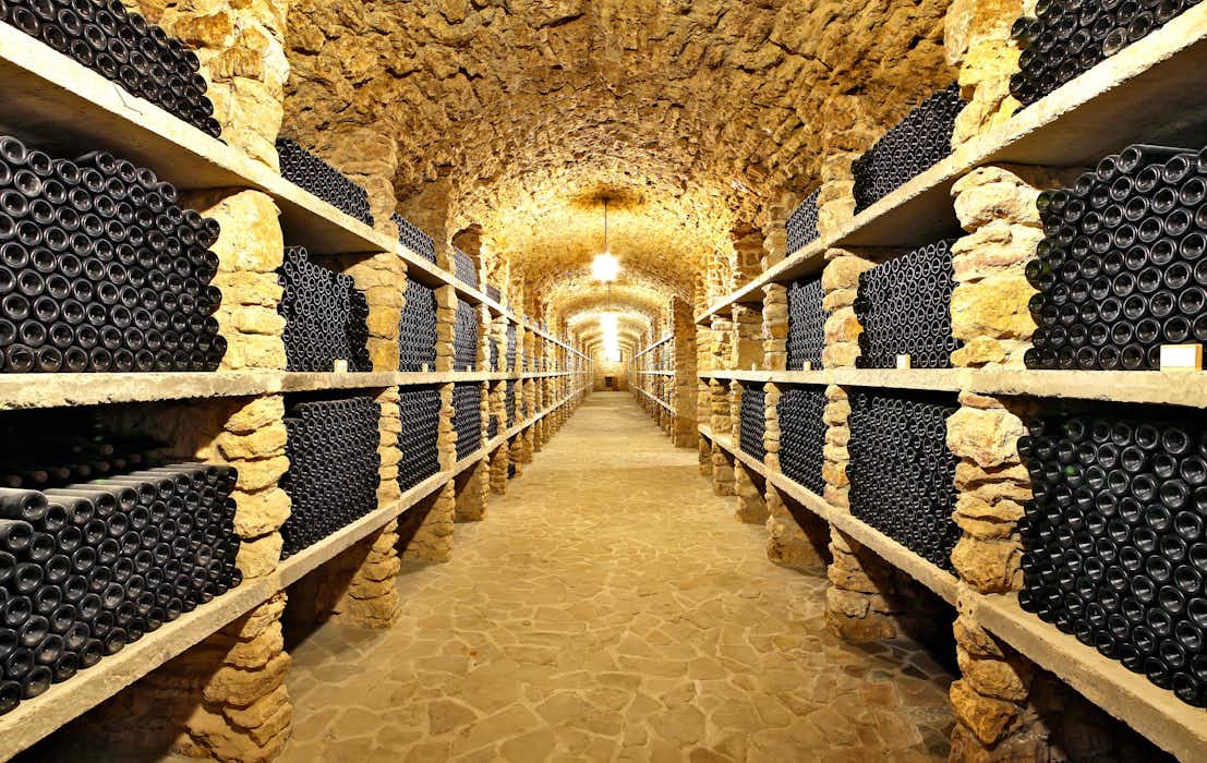 visit champagne cellar