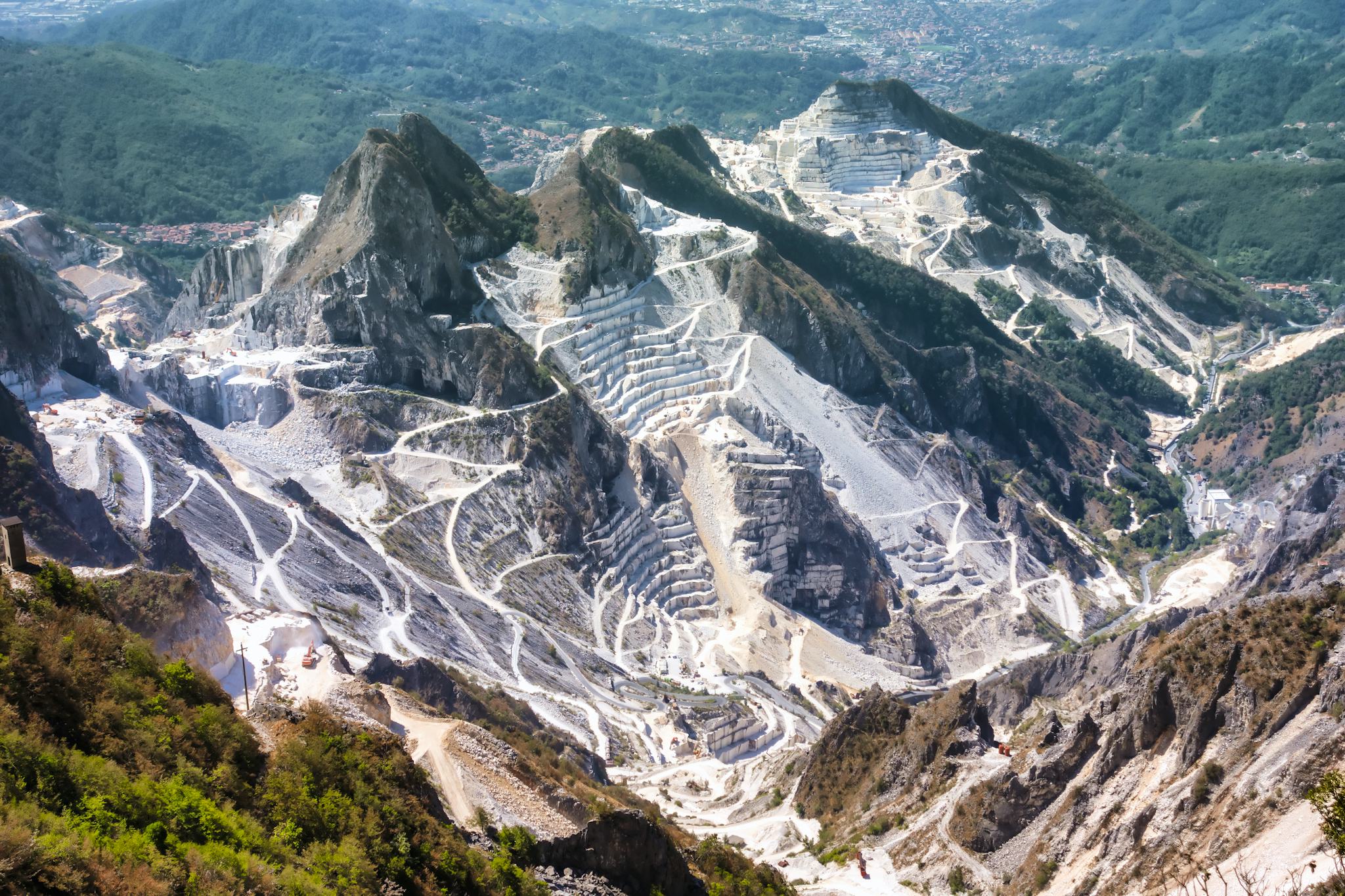 Monterosso to Carrara Marble Quarries: Private day trip