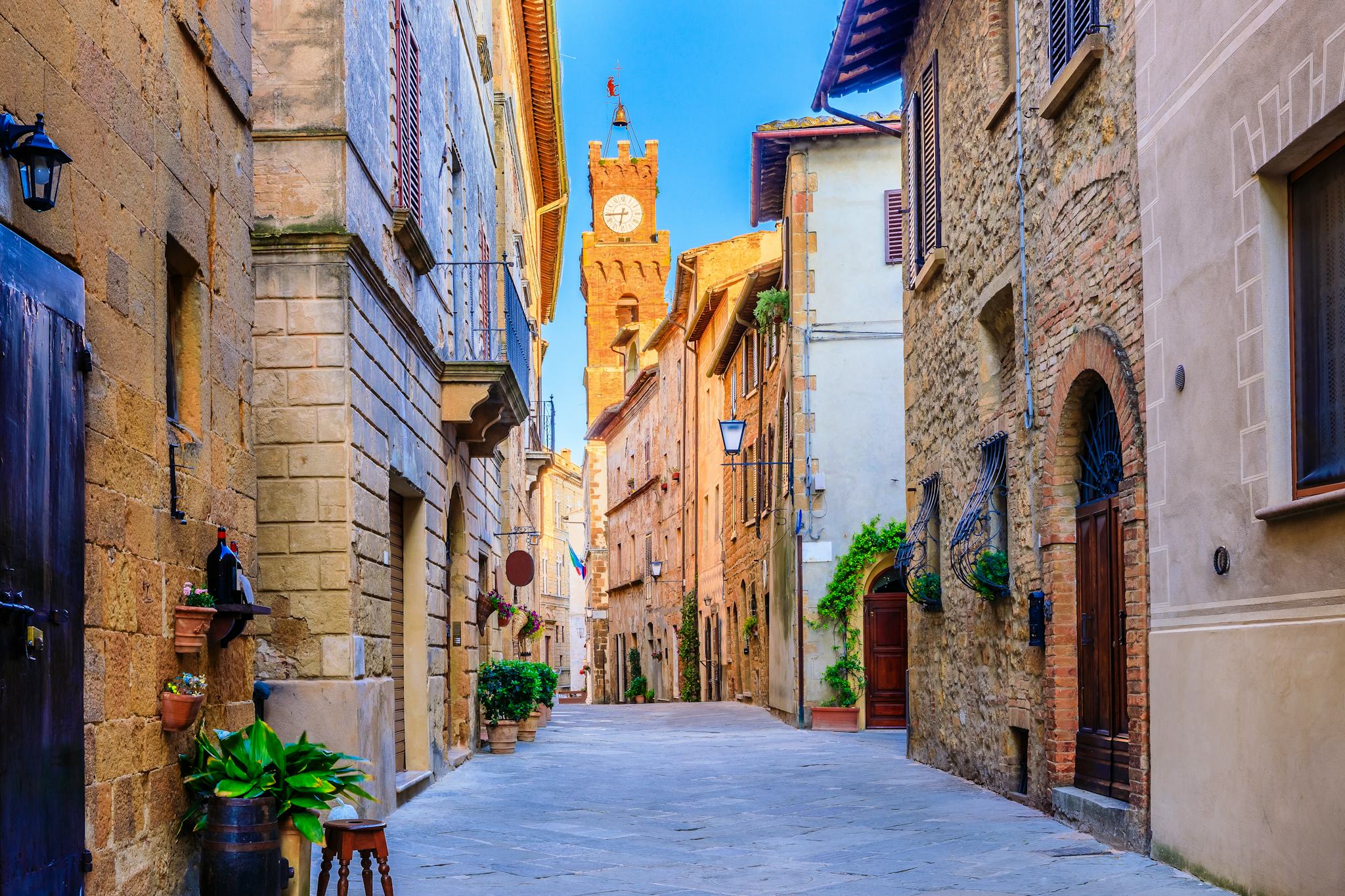 Siena to San Gimignano and Pienza: Private day trip