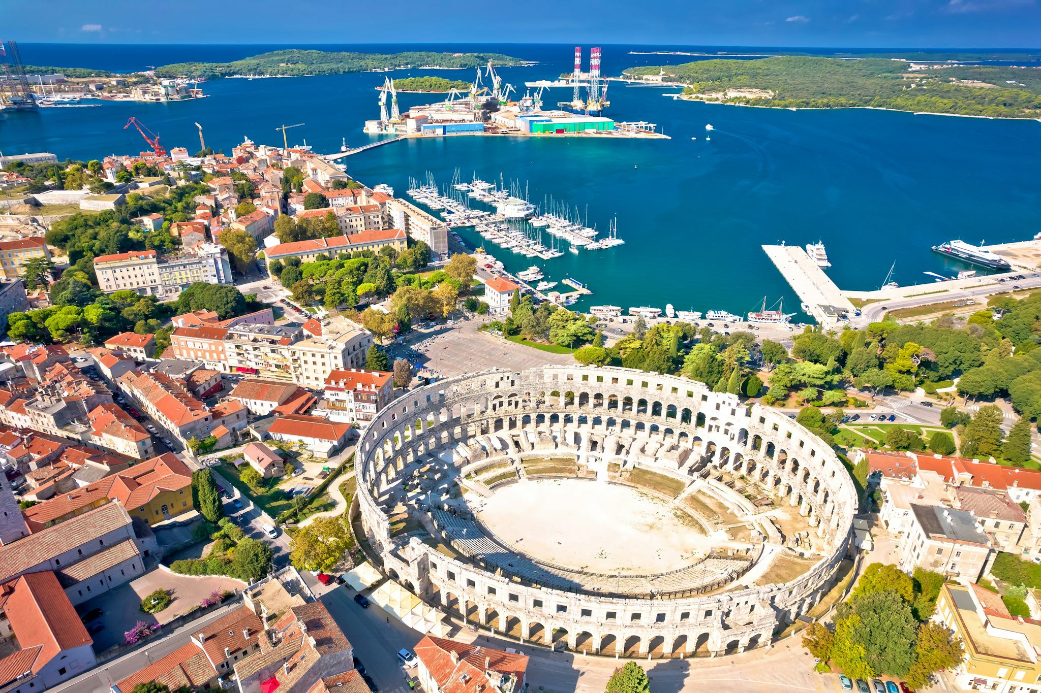 Rovinj to Pula and Medulin: Private day trip hero image