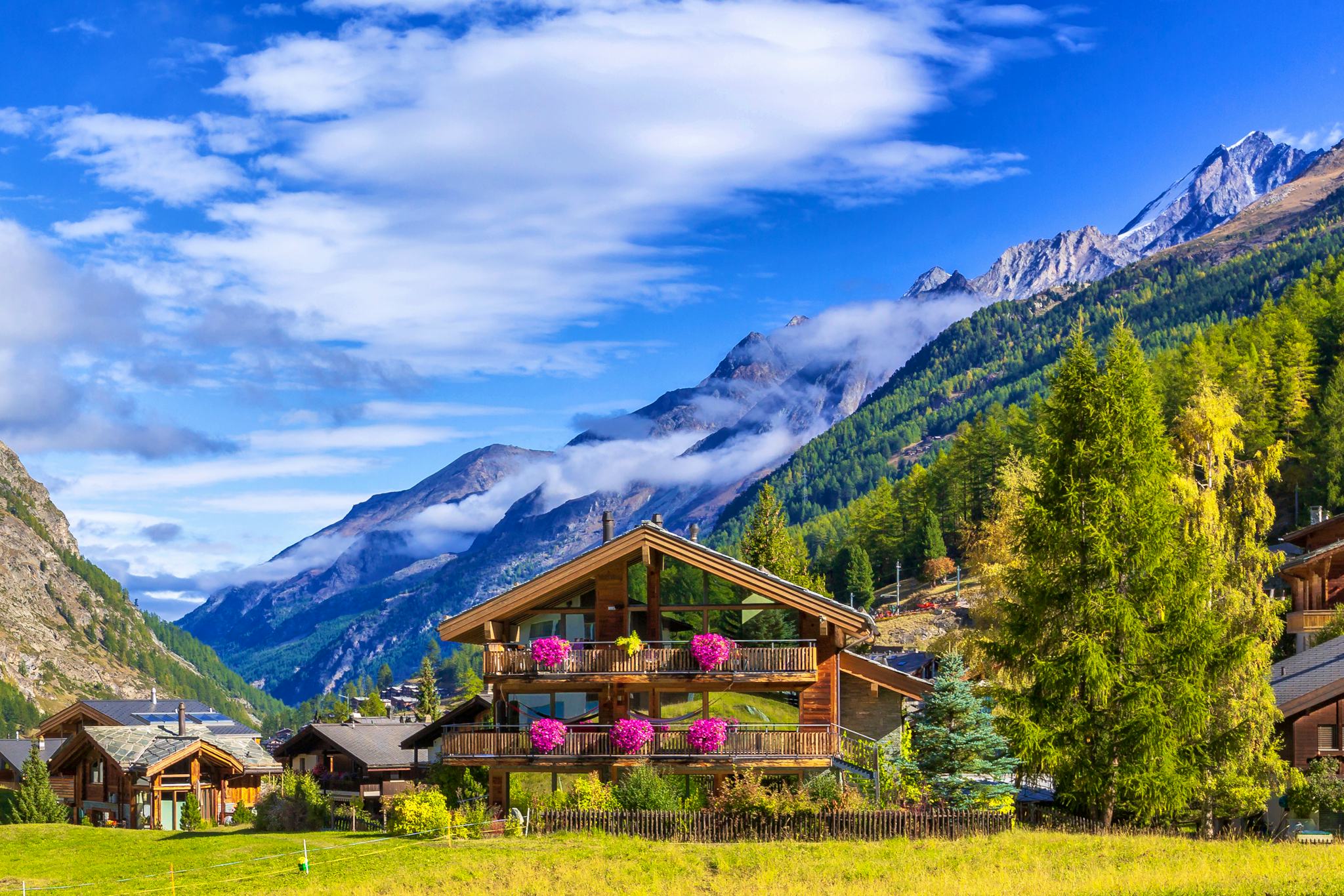Montreux to Zermatt-Tasch approach: Private day trip